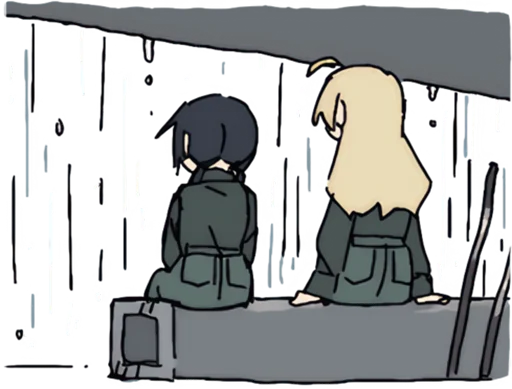 Sticker shoujo_shuumatsu_ryokou_UA - 1