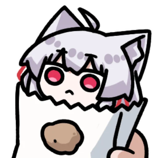 Sticker shoumirenbaimao - 1