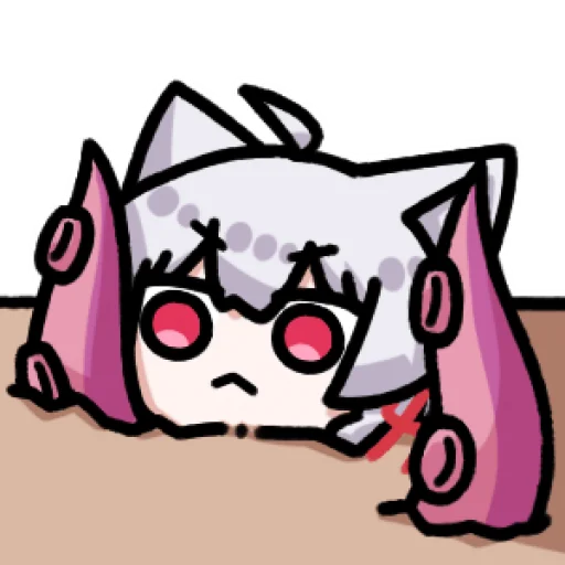 Sticker shoumirenbaimao - 1