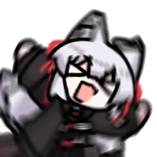 Sticker 守密人白猫猫 @zhaxia_cn - 8