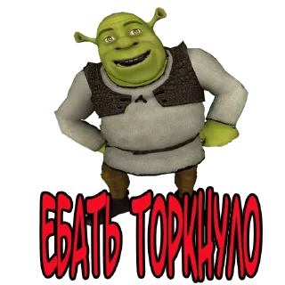 Sticker ШрекоЮмор - 6
