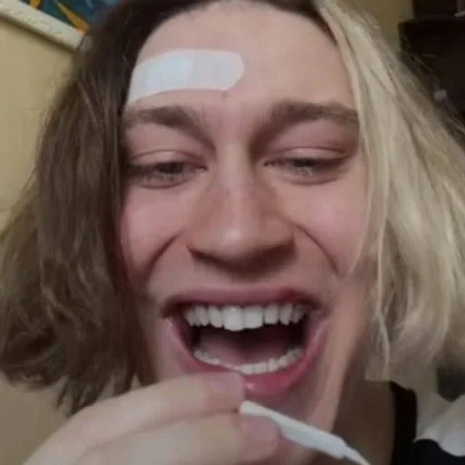 person human face tooth