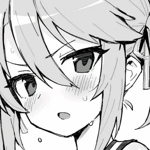 anime sketch illustration