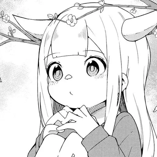 sketch anime illustration