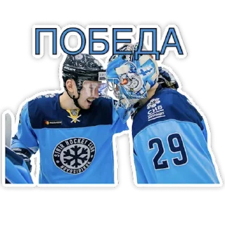 Sticker ХК Сибирь - 0