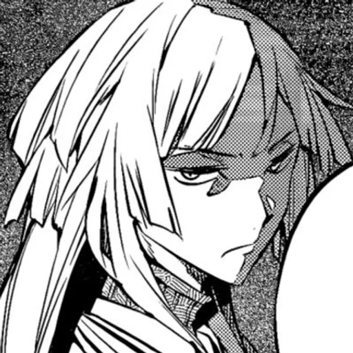 эскиз аниме иллюстрация