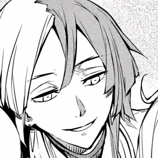 sketch illustration anime