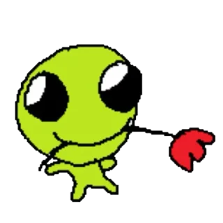 Sticker silly_aliens - 11