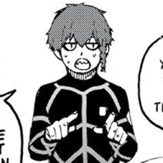 Sticker silly blue lock (240-250) @poenyabllk - 4