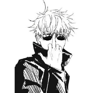Стикер gojo - 8