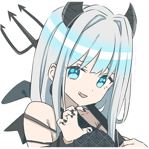 Серебряная дьяволица @Nyasticks - 