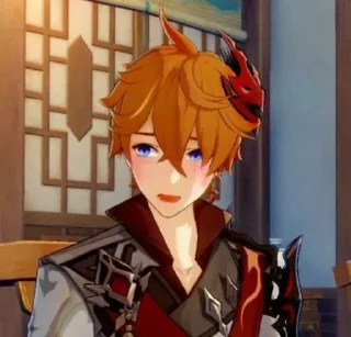 Стикер @jakurai hating miHoYo </3 - 1