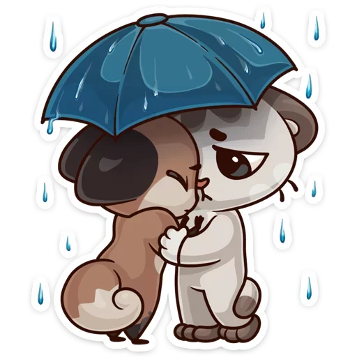 Sticker Когда просто любишь :: @mosticks - 10