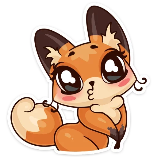 Sticker Когда просто любишь :: @mosticks - 8