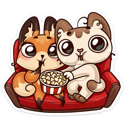 Sticker Когда просто любишь :: @mosticks - 4