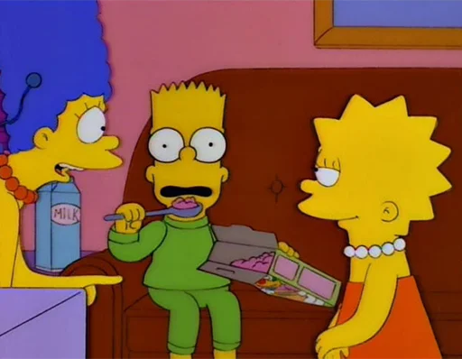 Sticker Simpsons3 - 5