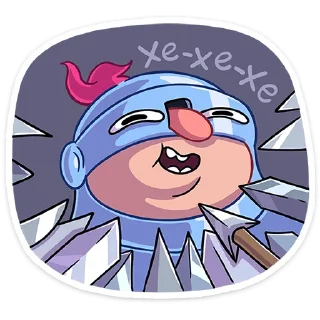 Sticker Сэр Альфред IV @TgSticker Длинноносый - 1