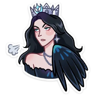 Стикер Сирин • @TgSticker - 9