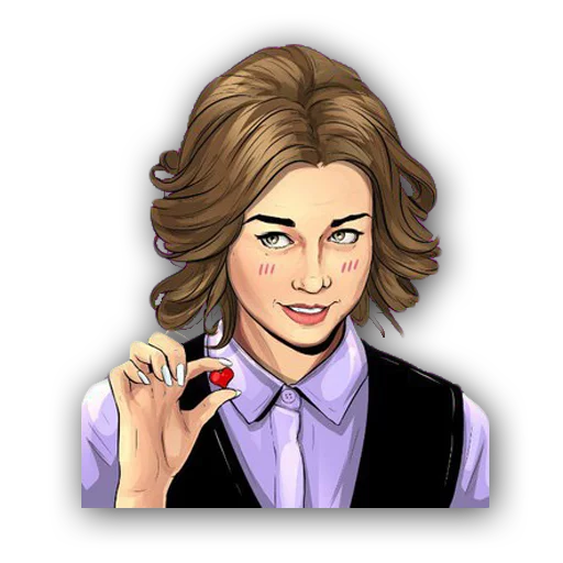 human face cartoon person