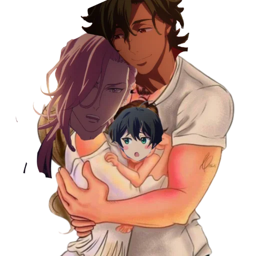 аниме человеческое лицо мультфильм