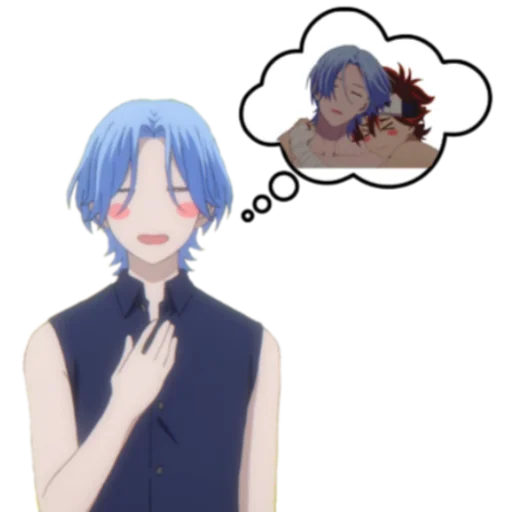 аниме мультфильм человеческое лицо