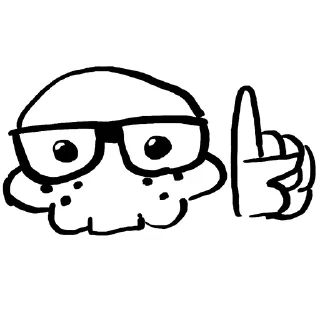 Стикер скелепопа - 4