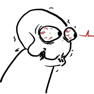 Стикер скелепопа - 8