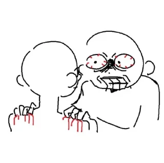 Sticker skelestonkss - 10