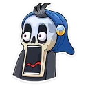 Sticker Скелетоха @TgSticker - 9