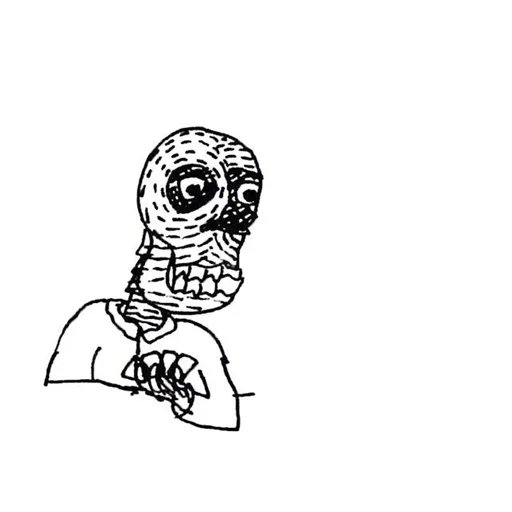 Стикер Скелетоны - 8