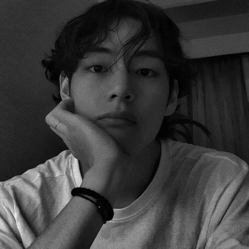 human face person black and white