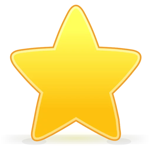 star creativity yellow