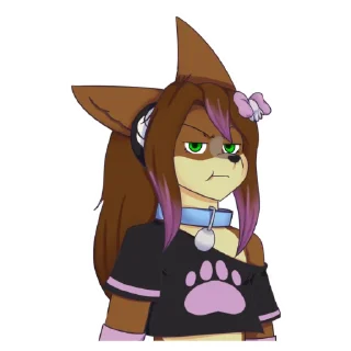 Sticker Sky Roxine (by @leleozito) - 3