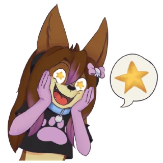 Sticker Sky Roxine (by @leleozito) - 4