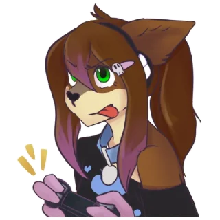 Sticker Sky Roxine (by @leleozito) - 10