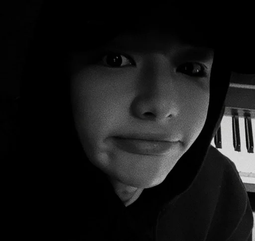 human face person black and white