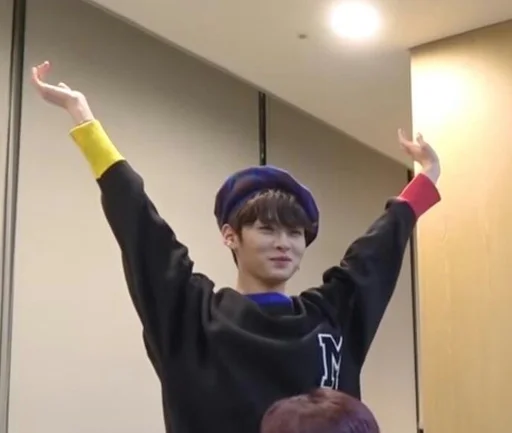 person human face wall