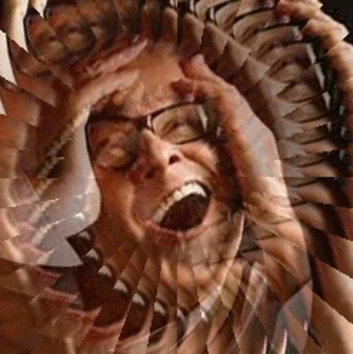 art human face statue