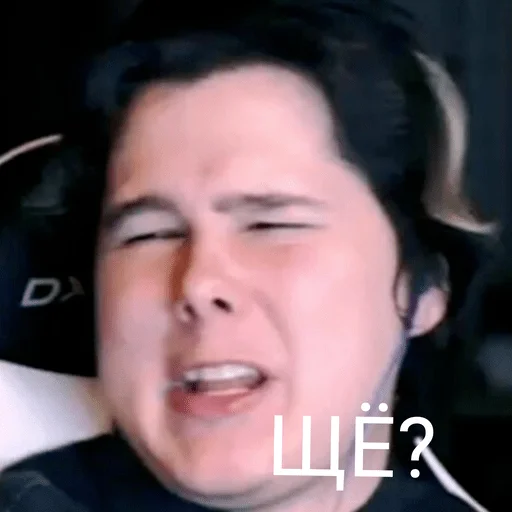 human face person headphones