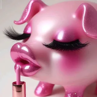 Sticker Слей свинки 💅🏻🐽 - 3