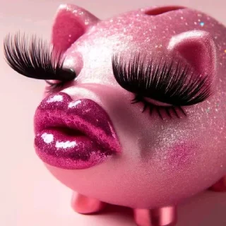 Sticker Слей свинки 💅🏻🐽 - 9