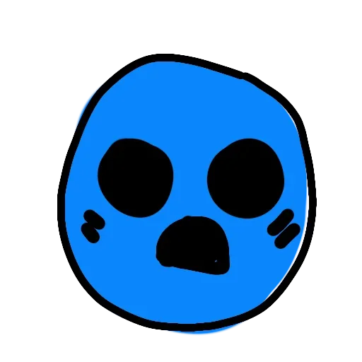 cartoon skull