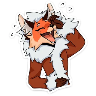 Стикер Плутовка @stickers_vk - 10