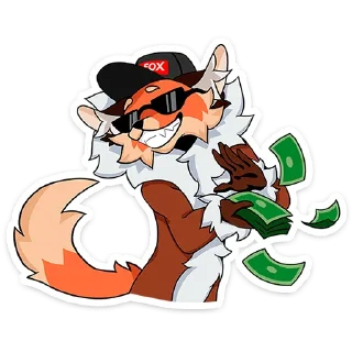 Стикер Плутовка @stickers_vk - 9