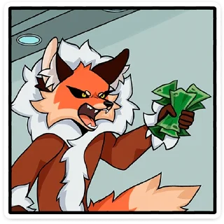 Стикер Плутовка @stickers_vk - 3