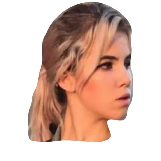 text human face woman