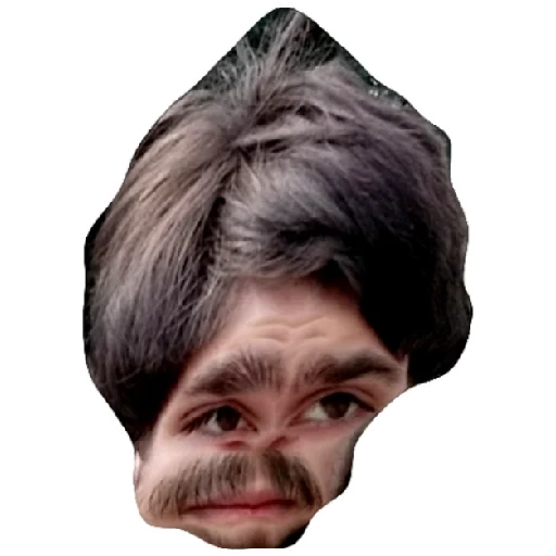 human face portrait forehead