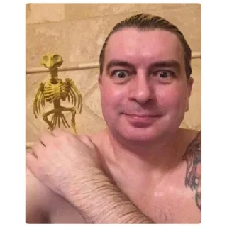 Стикер Балу в боги - 9