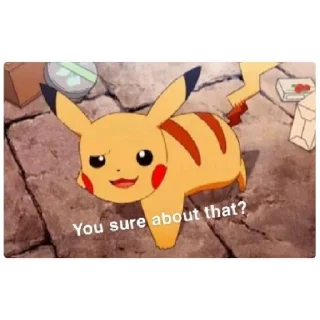 Sticker PikaChu~ - 11