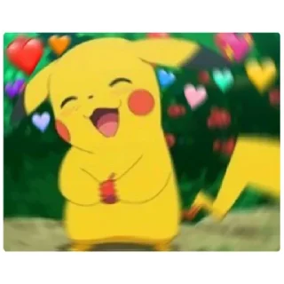 Sticker PikaChu~ - 9